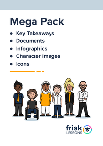 Mega pack: Key Takeaways - Documents - Infographics (posters) - Characters - Icons
