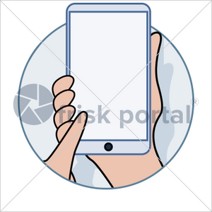 Professional working, illustrated business avatar, stock vector (#CI006)