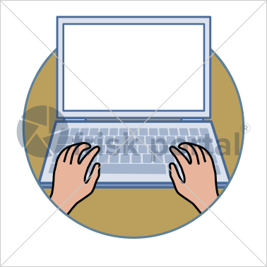 Professional working, illustrated business avatar, stock vector (#CI005)